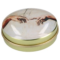 PILLENDOSE oval Klassik Motiv - 1Stk