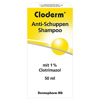 CLODERM Anti Schuppen Shampoo - 50ml - Cloderm® Anti-Schuppen Shampoo