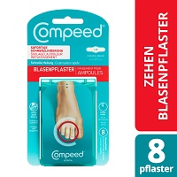 COMPEED Blasenpflaster an den Zehen - 8Stk - Blasen- & Hühneraugenpflaster