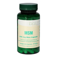 MSM 500 mg Bios Kapseln - 100Stk
