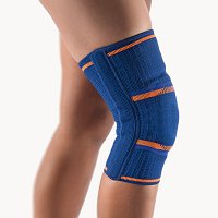 BORT StabiloGen Eco Knieb.Silikonring Kinder blau - 1Stk