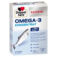 DOPPELHERZ Omega-3 Konzentrat system Kapseln - 30Stk - Omega-3-Fettsäuren
