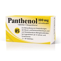 PANTHENOL 100 mg Jenapharm Tabletten - 50Stk - Halsschmerzen