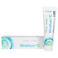 MIRADENT Zahncreme mirafluor C - 100ml - Klassische Zahnpflege