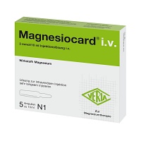MAGNESIOCARD i.v. Injektionslösung - 5X10ml