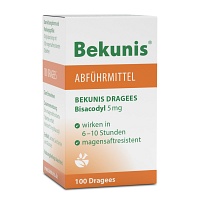 BEKUNIS Dragees Bisacodyl 5 mg magensaftres.Tabl. - 100Stk - Magen, Darm & Leber