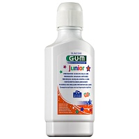 GUM Junior Mundspülung m.Calcium Orange 7-12 J. - 300ml
