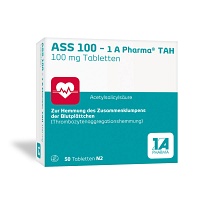 ASS 100-1A Pharma TAH Tabletten - 50Stk - Blutverdünnung