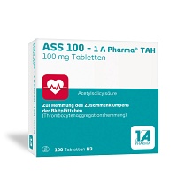 ASS 100-1A Pharma TAH Tabletten - 100Stk - Blutverdünnung