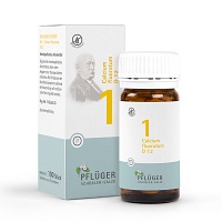BIOCHEMIE Pflüger 1 Calcium fluoratum D 12 Tabl. - 100Stk - Hauterkrankung