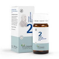 BIOCHEMIE Pflüger 2 Calcium phosphoricum D 6 Tabl. - 100Stk - Nerven, Muskeln & Gelenke