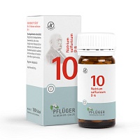 BIOCHEMIE Pflüger 10 Natrium sulfuricum D 6 Tabl. - 100Stk - Pflüger