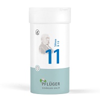 BIOCHEMIE Pflüger 11 Silicea D 12 Tabletten - 400Stk - Hauterkrankung