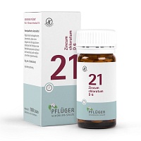 BIOCHEMIE Pflüger 21 Zincum chloratum D 6 Tabl. - 100Stk - Pflüger