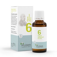 BIOCHEMIE Pflüger 6 Kalium sulfuricum D 6 Tropfen - 30ml - Pflüger