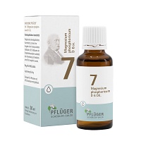 BIOCHEMIE Pflüger 7 Magnesium phosphoricum D 6 Tro - 30ml - Pflüger