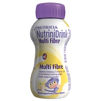 NUTRINIDRINK MultiFibre Bananengeschmack - 200ml - Nahrungsergänzung