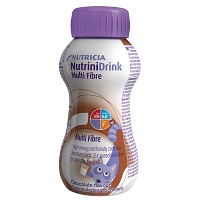 NUTRINIDRINK MultiFibre Schokaladengeschmack - 200ml - Nahrungsergänzung