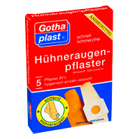 GOTHAPLAST Cornmed Hühneraugenpflaster 2x6 cm - 5Stk