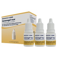 CORNEREGEL Fluid Augentropfen - 3X10ml - gereizte Augen