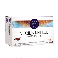 NOBILIN Krillöl Omega-3 Plus Kapseln - 2X60Stk