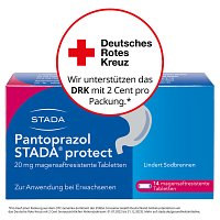 PANTOPRAZOL STADA protect 20 mg magensaftres.Tabl. - 14Stk - Entgiften-Entschlacken-Entsäuern