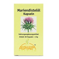 MARIENDISTEL ÖL 500 mg Kapseln - 60Stk