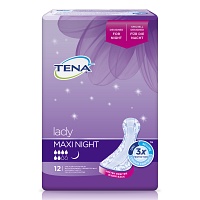 TENA LADY maxi night Einlagen - 12Stk