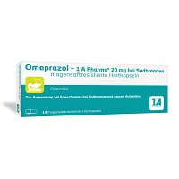 OMEPRAZOL-1A Pharma 20 mg bei Sodbrennen HKM - 14Stk - Magen&Darm
