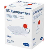 ES-KOMPRESSEN steril 10x10 cm 12fach Großpackung - 20X5Stk