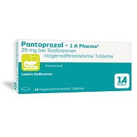 PANTOPRAZOL-1A Pharma 20mg bei Sodbrennen msr.Tab. - 14Stk - Magen&Darm