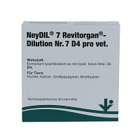 NEYDIL Nr.7 Revitorgan Dil.D 4 pro Ampullen vet. - 5X2ml