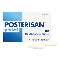 POSTERISAN protect Suppositorien - 10Stk - Hämorrhoiden