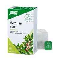 MATE TEE grün Kräutertee Mate folium Bio Salus - 15Stk