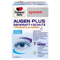 DOPPELHERZ Augen plus Sehkraft+Schutz system Kaps. - 120Stk - SPAR-ABO