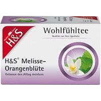 H&S Melisse Orangenblüte Filterbeutel - 20X2.0g
