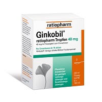 GINKOBIL-ratiopharm Tropfen 40 mg - 200ml - Stärkung für das Gedächtnis