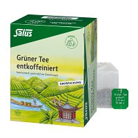 GRÜNER TEE entkoffeiniert Bio Salus Filterbeutel - 40Stk