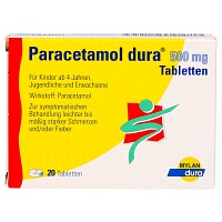 PARACETAMOL dura 500 mg Tabletten - 20Stk