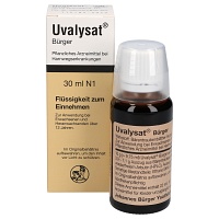 UVALYSAT Bürger Tropfen - 30ml - Blasenentzündung