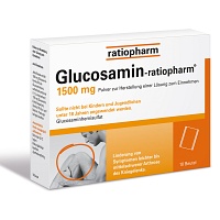 GLUCOSAMIN-RATIOPHARM 1500 mg Plv.z.H.e.L.z.Einn. - 10Stk - Bewegungsschmerzen