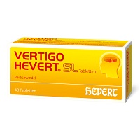 VERTIGO HEVERT SL Tabletten - 40Stk - Hevert