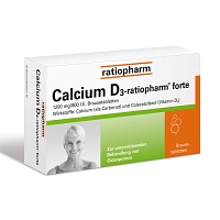 CALCIUM D3-ratiopharm forte Brausetabletten - 100Stk - Calcium & Vitamin D3