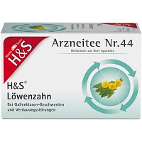H&S Löwenzahn Filterbeutel - 20X2.0g - Magen, Darm und Verdauung