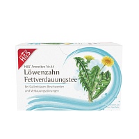 H&S Löwenzahn Filterbeutel - 20X2.0g - Magen, Darm und Leber