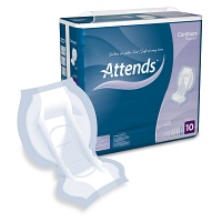 ATTENDS Contours Regular 10 - 4X21Stk