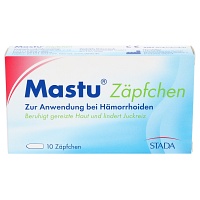 MASTU Zäpfchen Hämorrhoiden - 10Stk - Hämorrhoiden