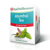 BAD HEILBRUNNER Atemfrei Tee Filterbeutel - 8X2.0g