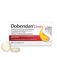 DOBENDAN Direkt Flurbiprofen 8,75 mg Lutschtabl. - 24Stk - Halsschmerzen