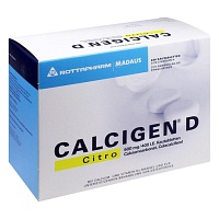 CALCIGEN D Citro 600 mg/400 I.E. Kautabletten - 200Stk
